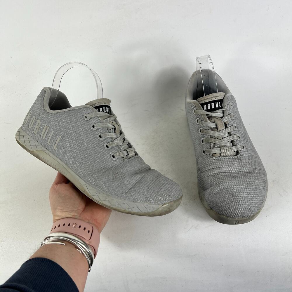 Nobull Trainer Shoes Women's 9 Gray Athletic Comfort Running Low-Top Sneaker